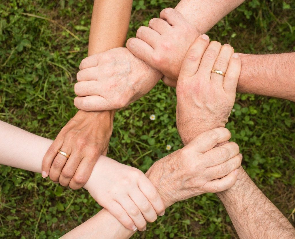 grands-parents et petits-enfants